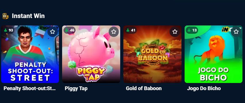Bonobo Casino games